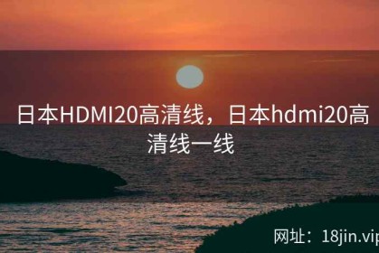 日本HDMI20高清线，日本hdmi20高清线一线