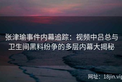张津瑜事件内幕追踪：视频中吕总与卫生间黑料纷争的多层内幕大揭秘